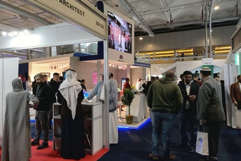 沙特利雅得金属与钢铁加工展览会展会现场图片