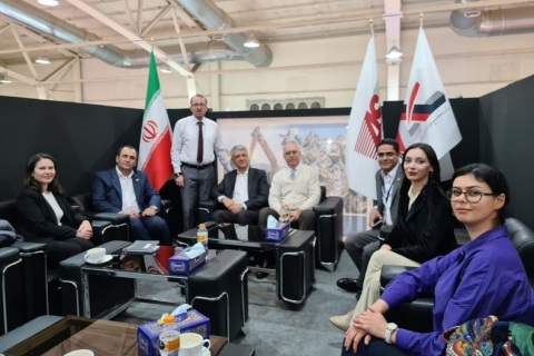 伊朗德黑兰钢铁冶金铸造采矿展览会展会现场图片