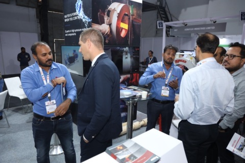 印度孟买压铸展览会展会现场图片