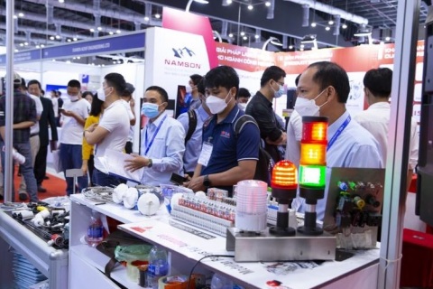 越南南方国际工业制造及自动化展览会展会现场图片