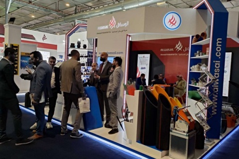 沙特利雅得金属与钢铁加工展览会展会现场图片