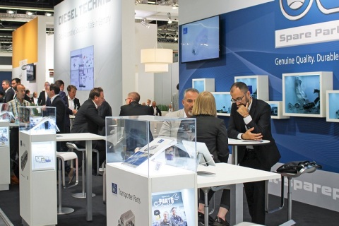 德国工业分包展览会展会现场图片