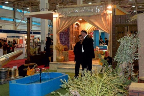 伊朗德黑兰钢铁冶金铸造采矿展览会展会现场图片