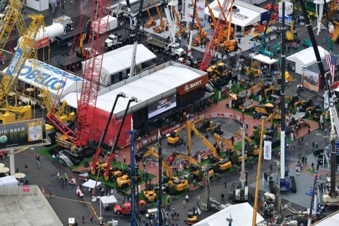 美国拉斯维加斯工程机械展览会展会现场图片