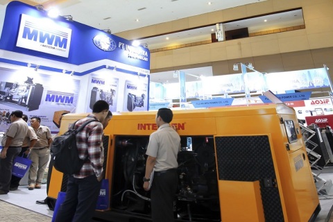 印尼雅加达工程机械展览会展会现场图片