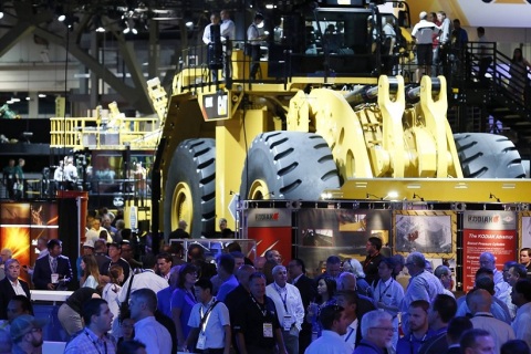 美国拉斯维加斯矿业及矿山机械展览会展会现场图片