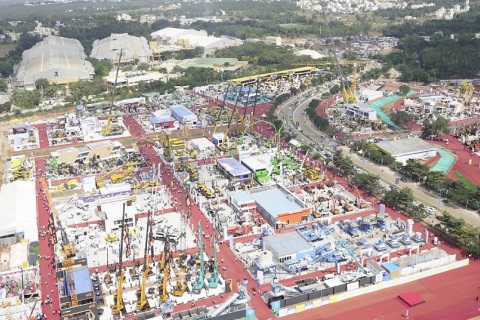 印度班加罗尔工程机械展览会展会现场图片