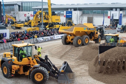 德国慕尼黑工程机械展-宝马展展会现场图片