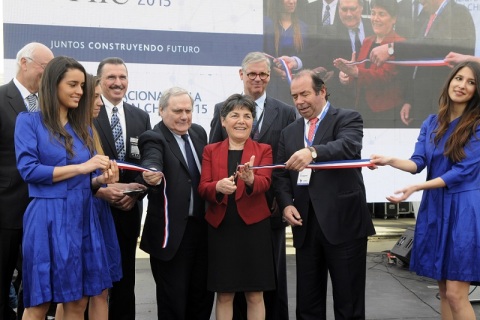 智利圣地亚哥工程机械展览会展会现场图片