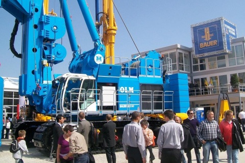 俄罗斯莫斯科工程机械宝马展览会展会现场图片