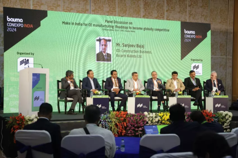 印度新德里工程机械展-印度宝马展展会现场图片