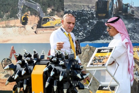 中东迪拜工程机械展览会展会现场图片