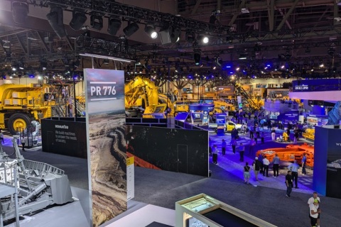 美国拉斯维加斯矿业及矿山机械展览会展会现场图片