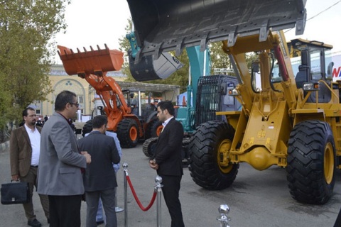 伊朗德黑兰工程机械展览会展会现场图片