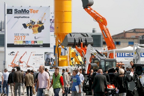 意大利维罗纳工程机械、高空作业机械展览会展会现场图片