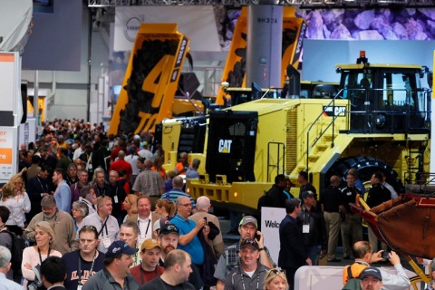 美国拉斯维加斯工程机械展览会展会现场图片