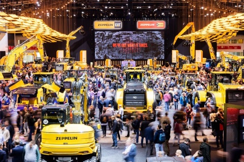 德国慕尼黑工程机械展-宝马展展会现场图片