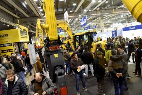 意大利维罗纳工程机械、高空作业机械展览会展会现场图片