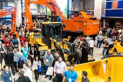 美国拉斯维加斯工程机械展览会展会现场图片