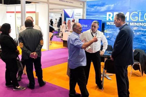 沙特矿业开采勘探、冶金、矿山工程机械展展会现场图片