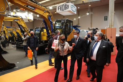 西班牙萨拉戈萨工程机械展览会展会现场图片