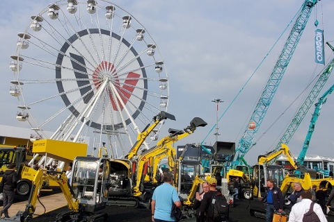 德国慕尼黑工程机械展-宝马展展会现场图片