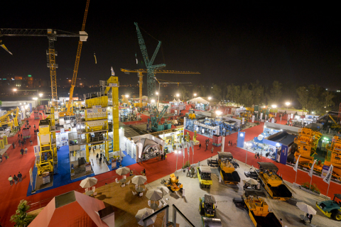 印度新德里工程机械展-印度宝马展展会现场图片