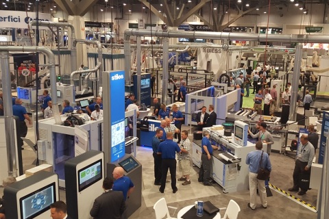 美国拉斯维加斯木工机械及家具配件展览会展会现场图片