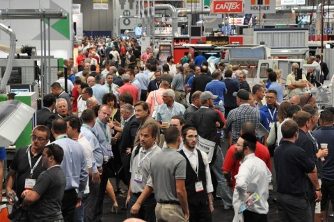 美国拉斯维加斯木工机械及家具配件展览会展会现场图片