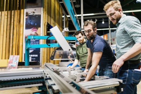 德国纽伦堡木工机械及材料展览会展会现场图片