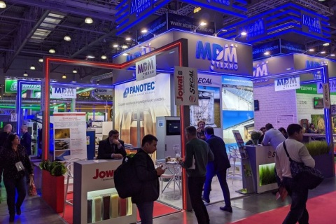 俄罗斯莫斯科木业和木工机械展览会展会现场图片