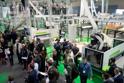 德国汉诺威木工机械展览会展会现场图片