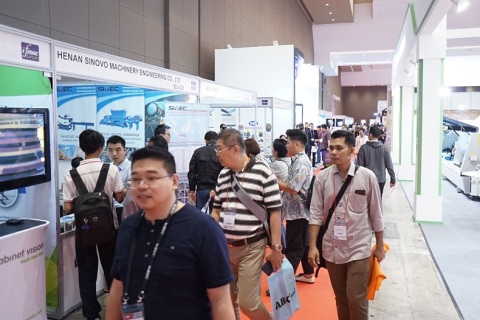 印尼雅加达木工机械展览会展会现场图片