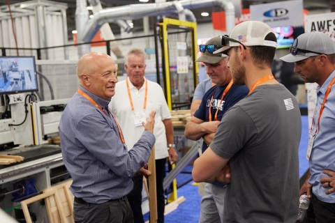 美国拉斯维加斯木工机械及家具配件展览会展会现场图片