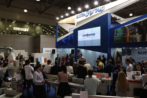 俄罗斯莫斯科木业和木工机械展览会展会现场图片