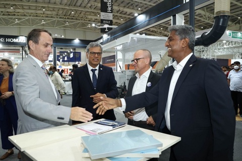 印度家具配件及木工机械展展会现场图片