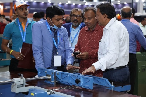 印度家具配件及木工机械展展会现场图片