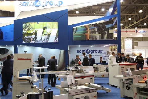 俄罗斯莫斯科木业和木工机械展览会展会现场图片