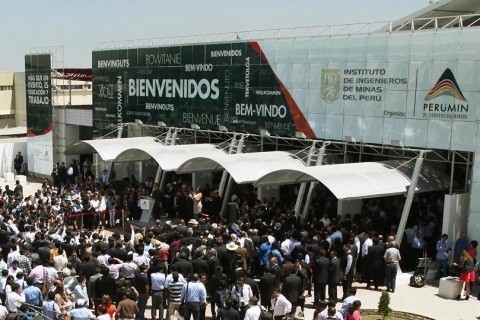 南美秘鲁矿业、工程机械展览会展会现场图片