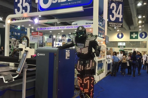 墨西哥家具配件及木工机械展览会展会现场图片