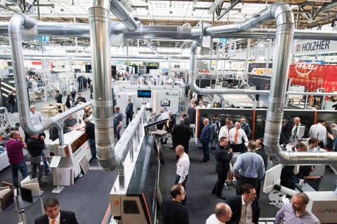 德国汉诺威木工机械展览会展会现场图片