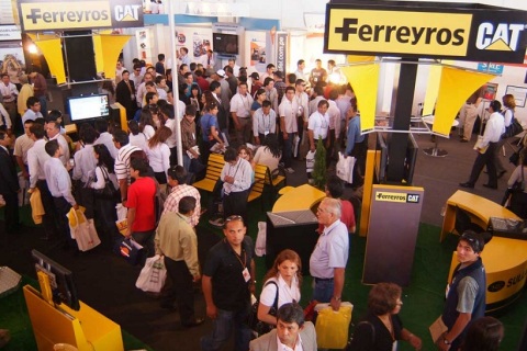 南美秘鲁矿业、工程机械展览会展会现场图片