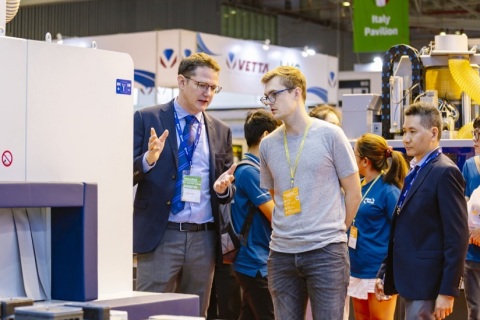 越南胡志明木工机械及家具配件展展会现场图片