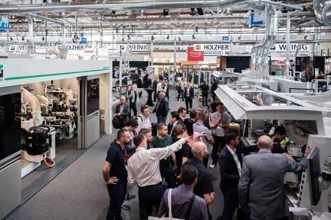 德国汉诺威木工机械展览会展会现场图片