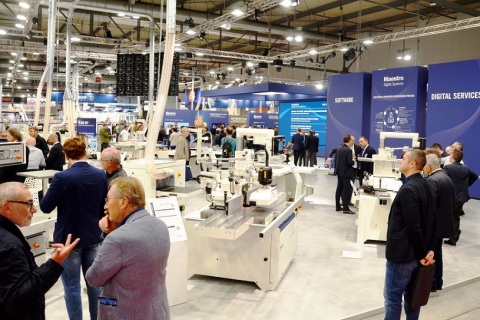 意大利米兰木工机械展览会展会现场图片