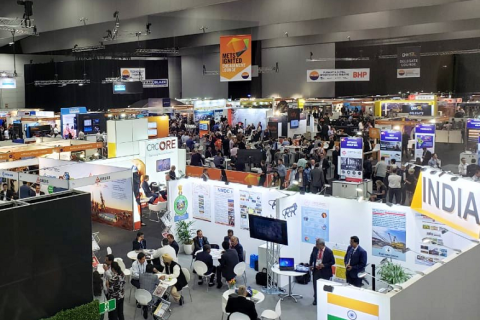 澳洲澳大利亚矿业及矿山机械展展会现场图片