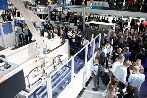 德国汉诺威木工机械展览会展会现场图片