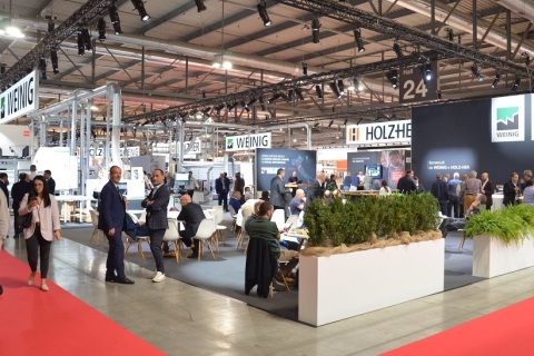 意大利米兰木工机械展览会展会现场图片