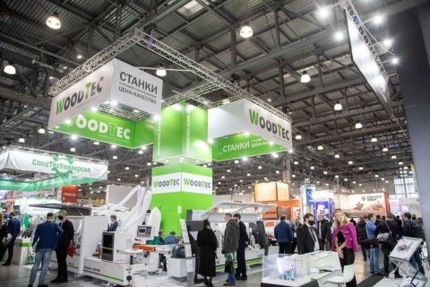 俄罗斯莫斯科木业和木工机械展览会展会现场图片