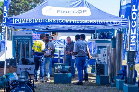 赞比亚矿业及工程机械展览会展会现场图片